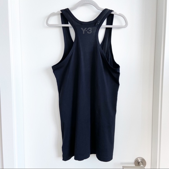 Y-3 Adidas Yohji Yamamoto Zipper Tomorrow Tank Top - Picture 3 of 8